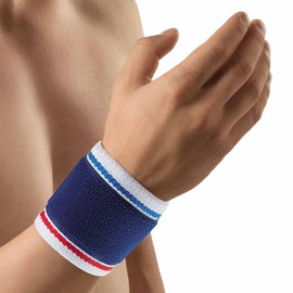 Bort ActiveColor Wrist Brace Velcro Hand Joint Support Bandage, Blue, L