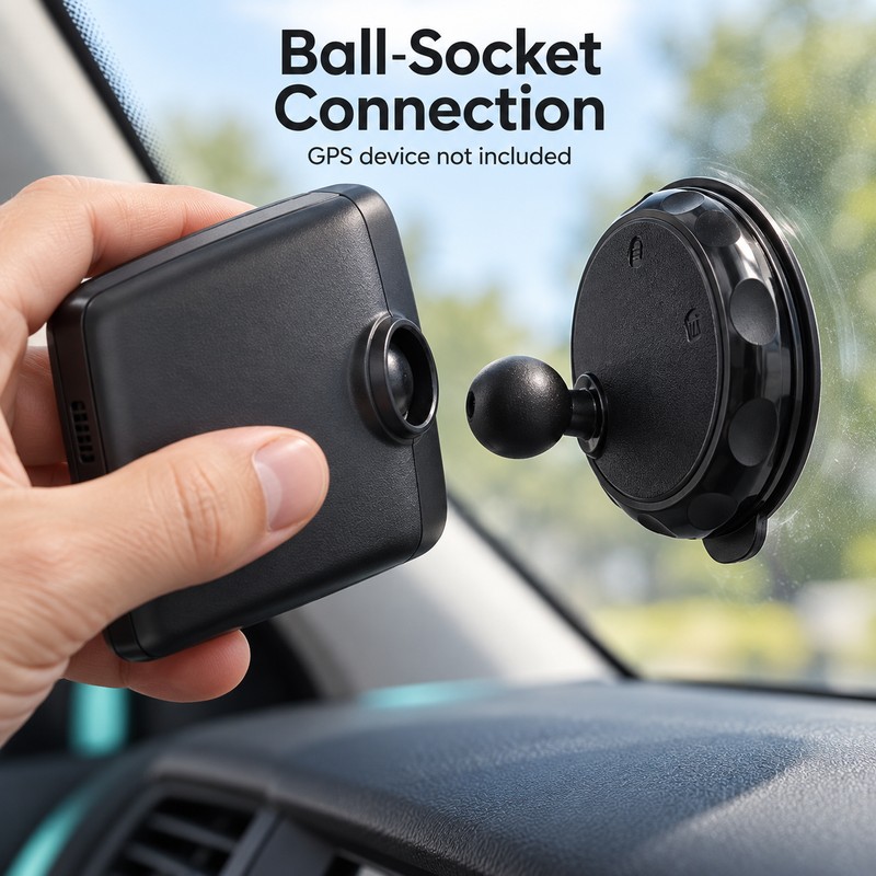 2 Pack GPS Windshield Suction Cup Mount Holders for TomTom