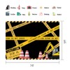 Construction Site Theme Backdrop for Construction Themed Birthday Party MEETSIOY
