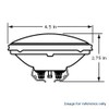 H7604 - 50w 12.8v PAR36 VNSP Sealed Aviation Light Bulb