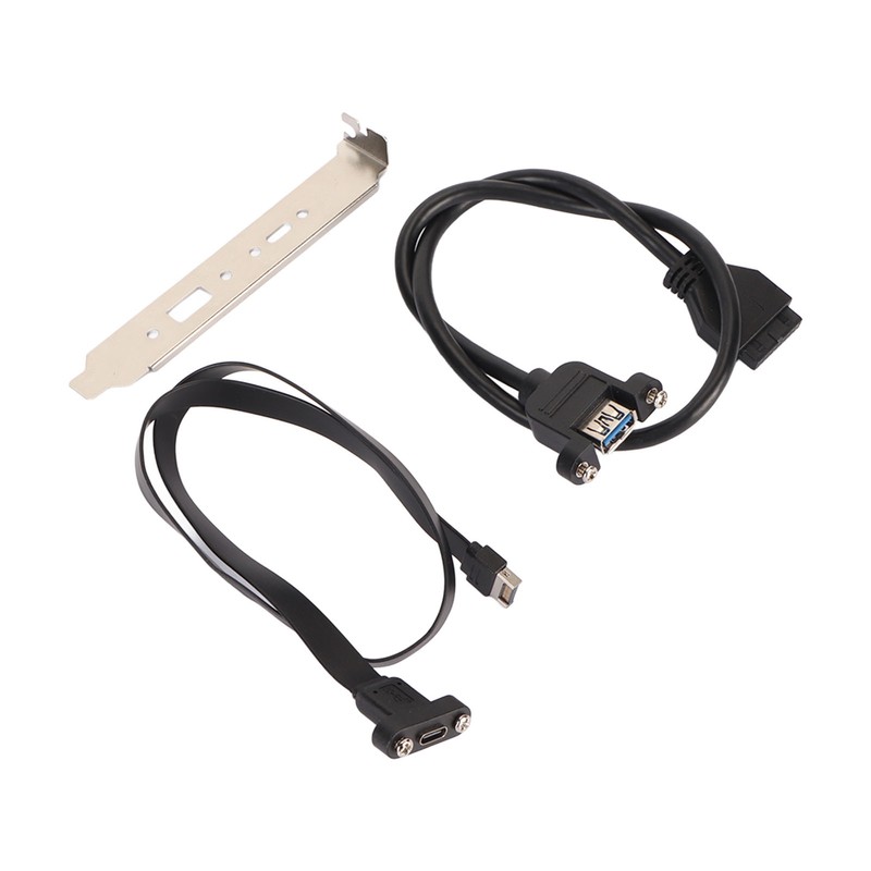 Type E to Type C Front Panel Cable 1.6ft Long