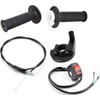 CALU LUKY 22mm Twist Throttle Accelerator Handle Grips, 50 90
