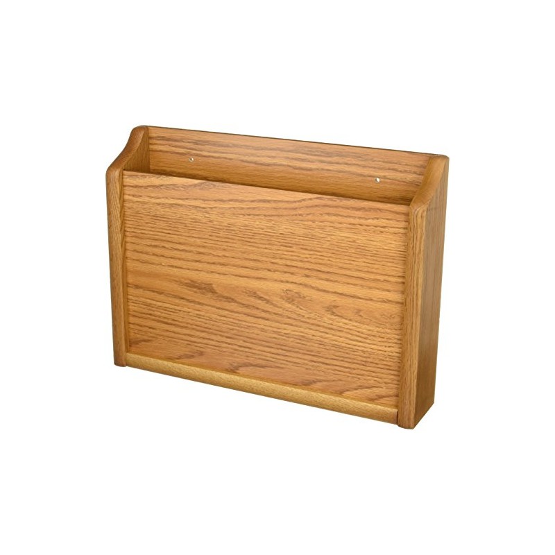 Wooden Mallet Privacy Chart Holder, HIPAA Compliant, Letter Size, Medium