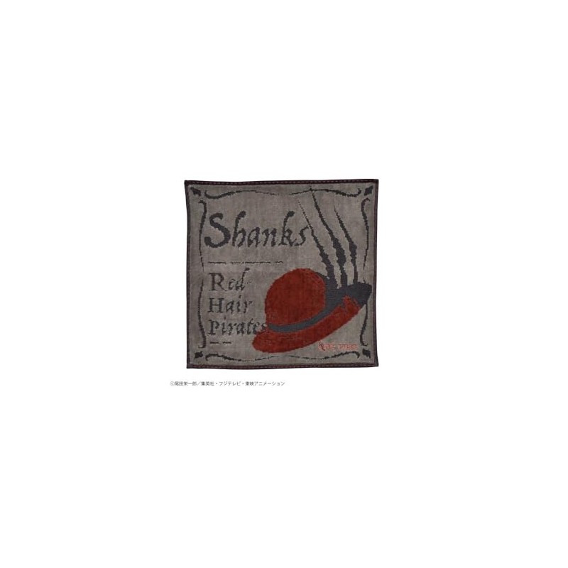 Bandai 6765007600 One Piece Mini Towel, One Piece Shanks