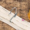 Heavy Duty Zinc Metal Drapery Pin Hooks Pack of 100