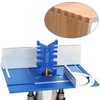 KETIPED High Precision Aluminum Dovetail Jig Metric and Imperial Tenon