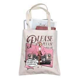 Please Please Please Tote Bag Singer Album Inspired Gift Singer Tote Bag For Fans Singer Merch Music Lover Gift Feminist Bag (TB, Please Car Tote-PY2)