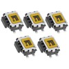 VGOL 5pcs Novo Rotation Lock Volume Up Down Button Compatible