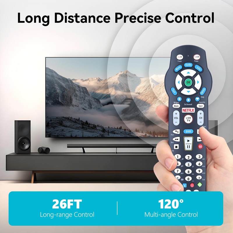 ZWP Replacement Remote Control Compatitble for Frontier FiOS TV Verizon