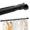 Closet Rods for Hanging Clothes, 16.5 to 79 Inches Adjustable