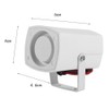 Mini Horn Siren Loud Security Alarm System with 110dB DC