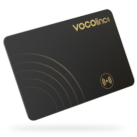 VOCOlinc Air Tag Card Style Wallet Ultra Thin (0.16cm) Anti Lost Tag Anti Forget Tag Smart Tag Bluetooth Tracker Finder (1 piece)