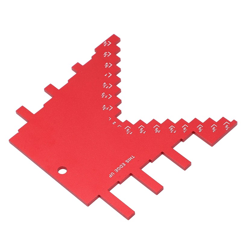 Step Depth Gauge 2 in 1 Aluminum Alloy Accurate Laser