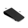 Carbon Fiber Money Clip Card Holder, Business Cash Clamp Wallet
