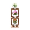 Furinno Tioman Outdoor Toolless Multipurpose Folding Display Shelf, Plant Stand,