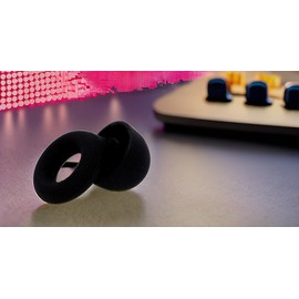 Earplugs Noise Reduction 28dB, For Sleep, Focus, Concerts, Calm Travel and Hearing protection. Compact And Reusable, Ideal For Sensitive Ears, Studying, Easy to Insert, Stay Secure, Easy To Clean. Comes With Ear Tips (XS/S/M/L)