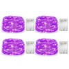 4 Pack Battery Operated Dewdrop Led Lights,Indoor Mini Fairy Lights