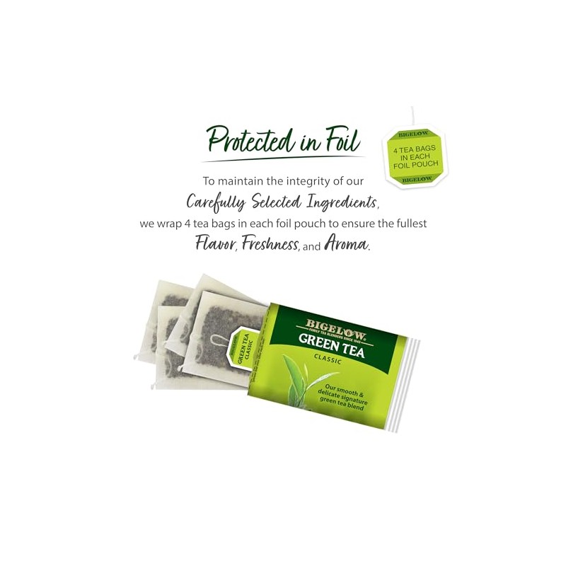 Bigelow Green Tea Bags - 40 Count