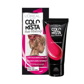 Colorista Hair Makeup Temporary Blonde Hair Colour, Hot Pink
