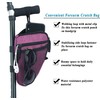 Forearm Crutch Bag Lightweight and Waterproof Forearm Crutch Accessories Storage