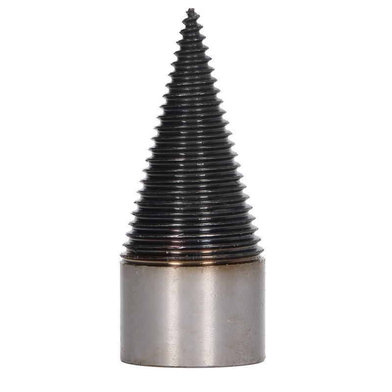 Firewood Bit Ti Coating Carbon Steel Efficient Cutting Wood Splitter