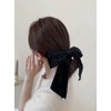 Big Velvet Hair Bows Clips for Girls Women Bow Pearl