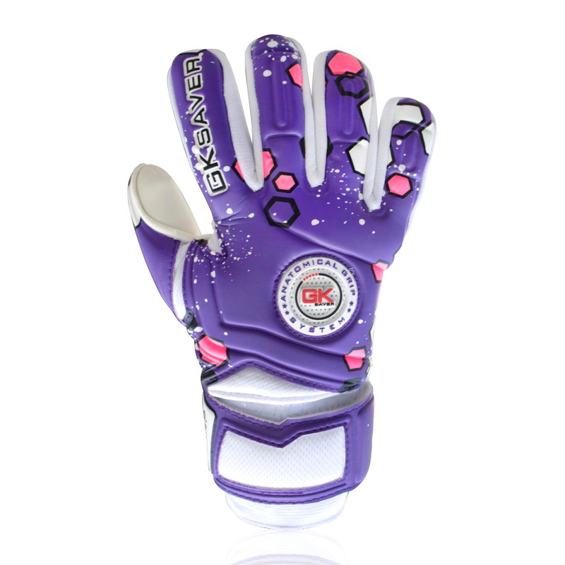 GK Saver Football Goalkeeping Gloves Size 4 to 7 Finger
