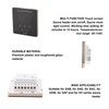 gernie Sauna Stove Temperature Controller, Touch Screen Temperature Controller, Plastic
