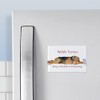 CafePress Exhausted Welsh Terrier Rectangle Magnet, 3"x2" Refrigerator Magnet