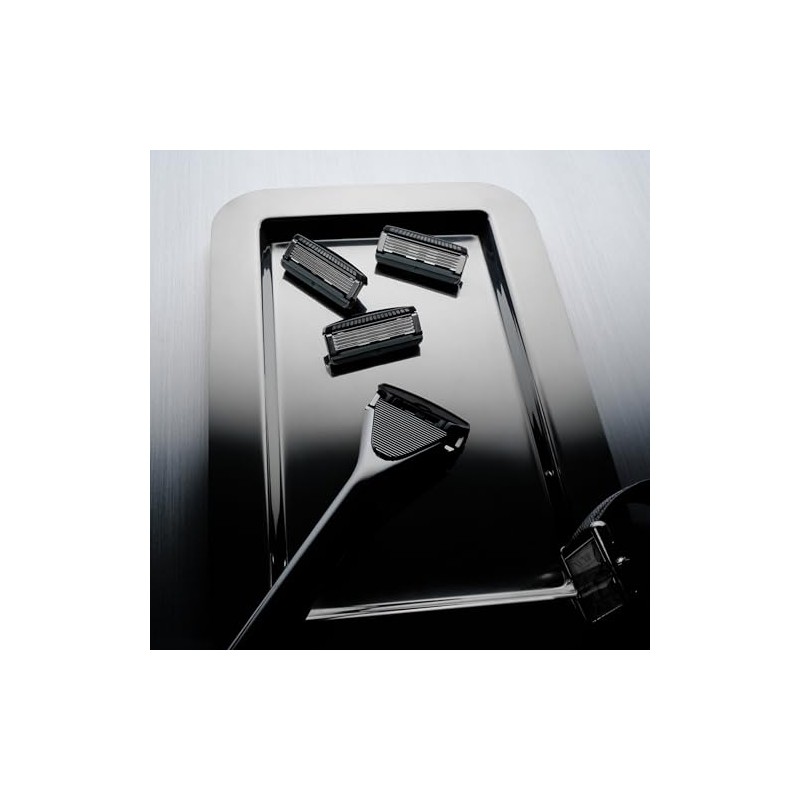 Premium Razor for Men, Handle + 2 Razor Blade Refills