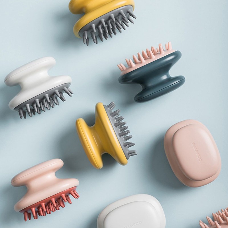 Yuzbee Yuzbi Colorful Shampoo Brush Scalp Massager