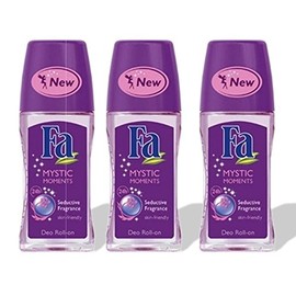 Fa Deodorant 1.7 Ounce Roll-On Mystic Moments (50ml) (3 Pack)