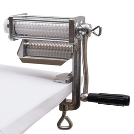 SNKOURIN Manual Meat Tenderizer Cuber Tool Commercial Heavy Duty Steak Flatten Tool Meat Grinder Attachment Clamp-on Tenderizer Rolling Meat Tenderizer Machine