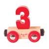 Bigjigs Rail Rail Name Number 3 (One Supplied)