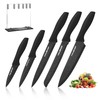 HAUSHOF Kitchen Knife Set, 5 PCS Knife Sets with Arcylic