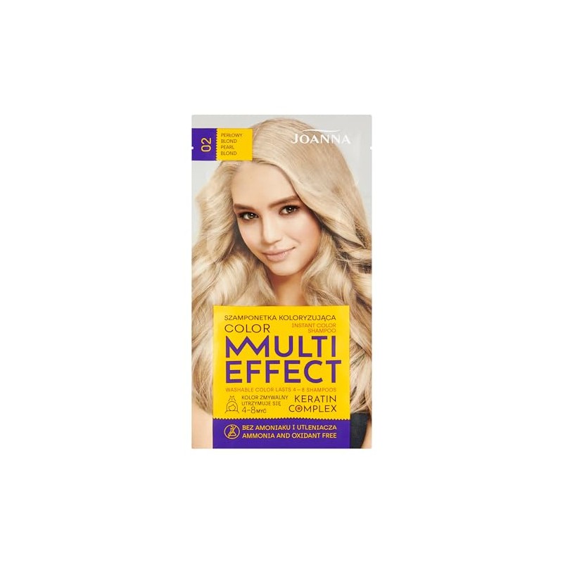 Joanna Multi Effect Coloring Tint 02 Pearl Blond 35g