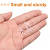 HARFINGTON 100pcs Tile Spacers 1.5mm Hard Plastic Cross Tiles Leveler