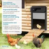 Seveat Automatic Chicken Coop Door with HD Camera, Solar Powered