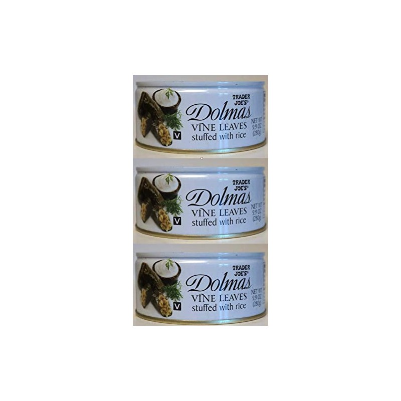 Trader Joe's - Dolmas Vine Leaves Stuffed with Rice NET