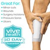 Vive Care Adhesive Border Gauze 4"x10 (15pcs) - Bordered Non-Stick