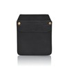 Large Pocket Protector Genuine Black Buffalo Leather Pen Holder Pouch