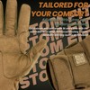 FOXKULL Tactical Gloves for Men, Touchscreen Motorcycle Gloves with Hard