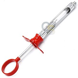 G.S Aspirating Syringe CW Type 1.8ML Red Color Handle Dental Instruments