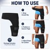 Adjustable Hip and Groin Support Wrap for Activity – Neoprene