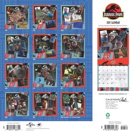 Calendar Ink, Jurassic World 2025 Wall Calendar