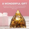 EternalOrgone Orgone Pyramid Flower of Life Orgonite Money Healing Crystals