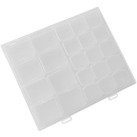 Bead Case, Accessory Case, Bead Holder, Divided Case, Diamond Art Tool, Transparent, Nail Case, Clear Case, Jewelry, Fishing Hook, Bead Accessory Storage, Miscellaneous Goods, transparent, Design