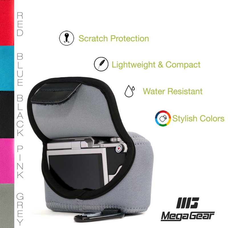 MegaGear ''Ultra Light'' Neoprene Camera Case Bag for Panasonic GM1