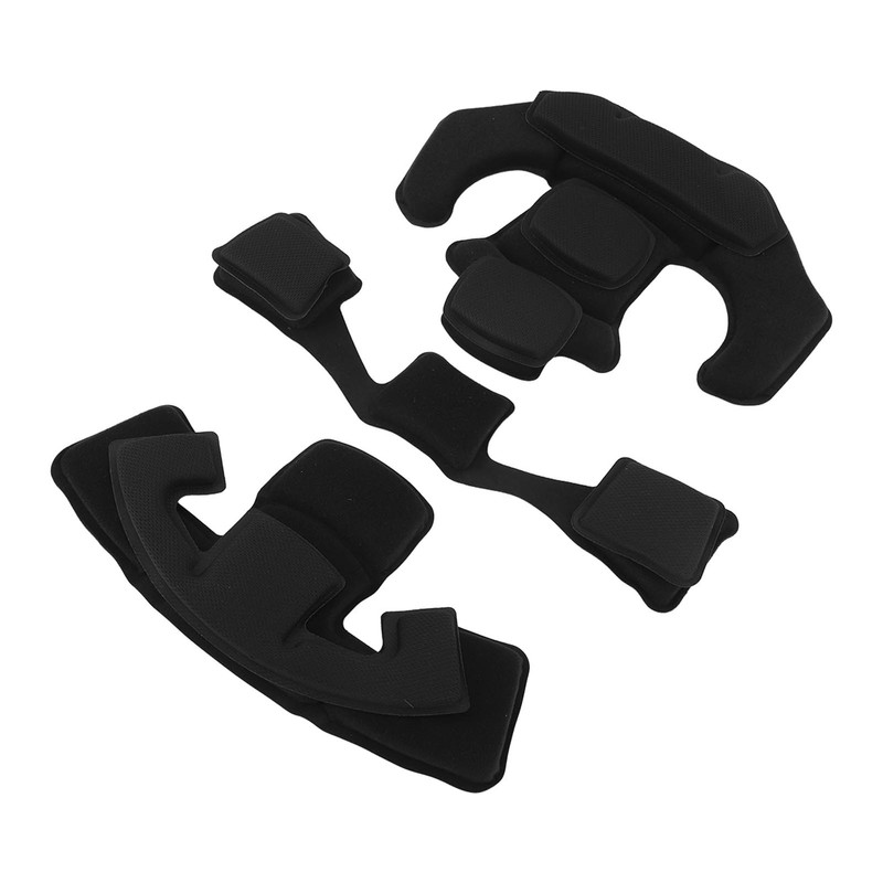 Helmet Lining Set Nylon Sponge Helmet Pads Chin Strap Replacement
