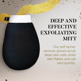 X-TAN Moroccan Exfoliating Body Mitt for Sunless Tanning